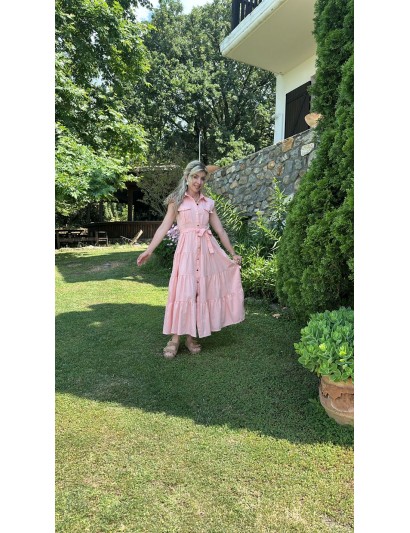 PEACH DRESS 