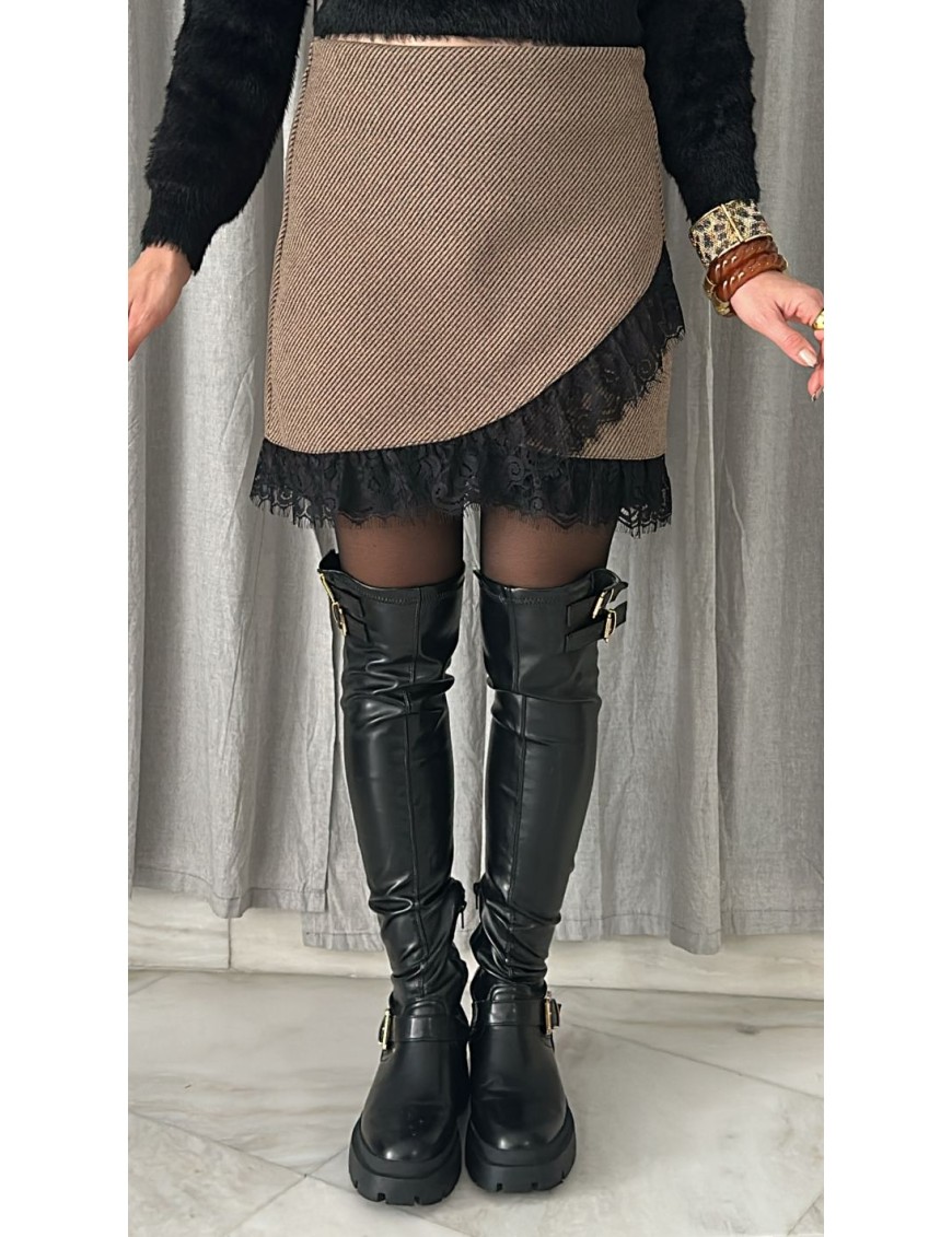 CARAMEL SKIRT 