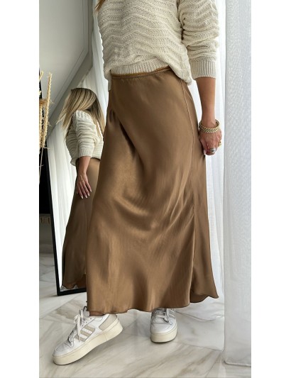 S-SATIN SKIRT