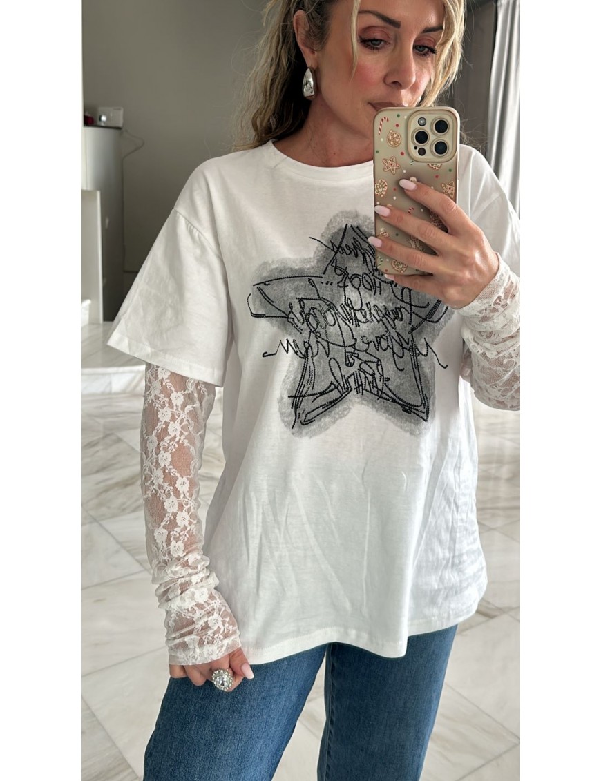 LACE T-SHIRT