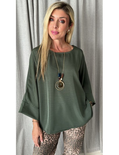SATINE BLOUSE 