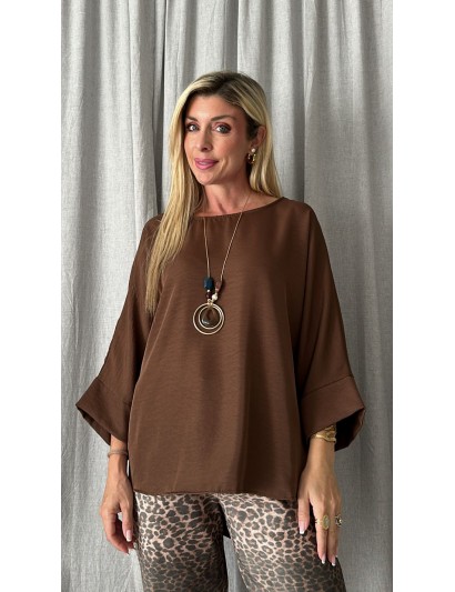 SATINE BLOUSE 