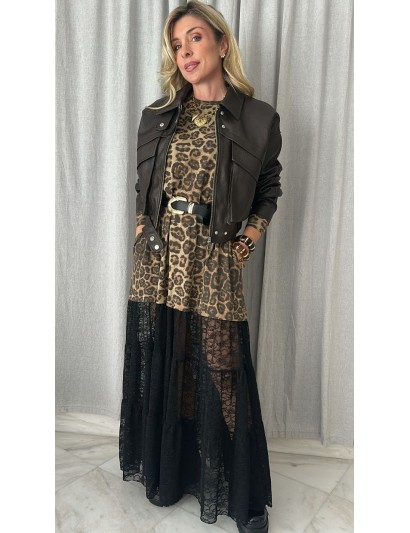 BROWN JACKET 