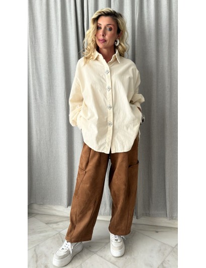 SUEDE PANTS 