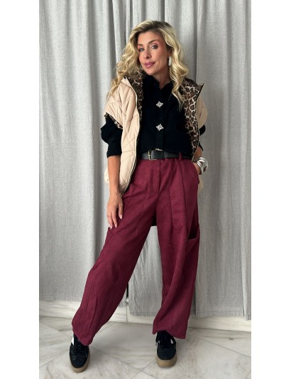 SUEDE PANTS 